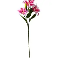 Цветы искусственные &laquo;Лилия галант&raquo;, h=66 см, d=13 см, розовые
