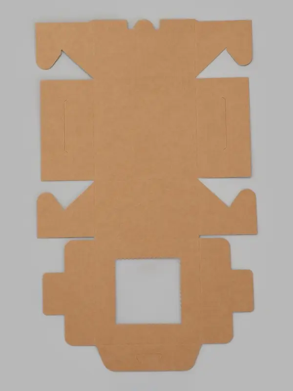 Коробка 10,2 х 10,2 х 5,9 см Бурая (фас 20шт)