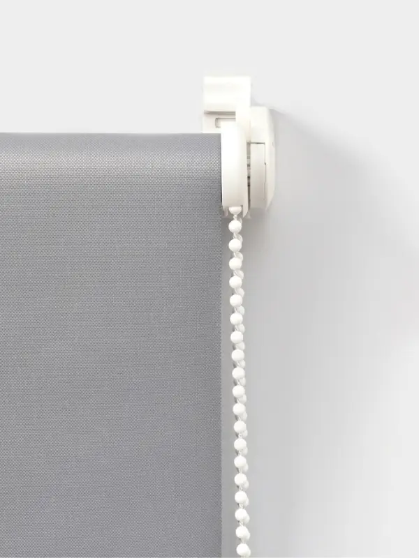 Штора рулонная 50&times;160 см &laquo;Блэкаут&raquo;, по полотну 47&times;160 см, серая