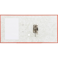 Папка-регистратор 75 мм Attache А4, красная, РР/бумага, мет. уголок