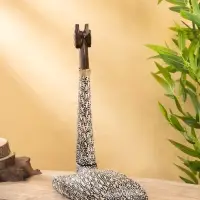 Сувенир "Жираф" дерево 25х13х40 см, бежево-коричневый Сувенир "Жираф" дерево 25х13х40 см, бежево-коричневый