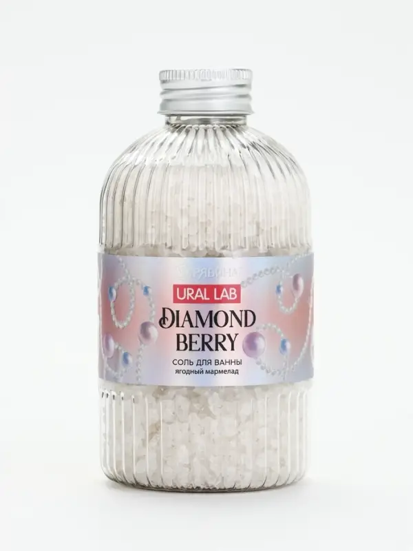 SNOW KISS Соль для ванны, 300 г, ягодный мармелад