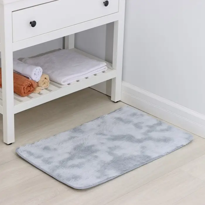 Коврик Доляна &laquo;Пушистик&raquo;, 50&times;80 см серый