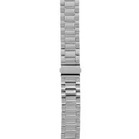 Ремешок для Apple Watch 38 40 41 мм, металлический, серебристый