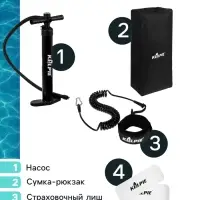 Сапборд надувной TOURING KELPIE 12.6", 383&times;80&times;15 см