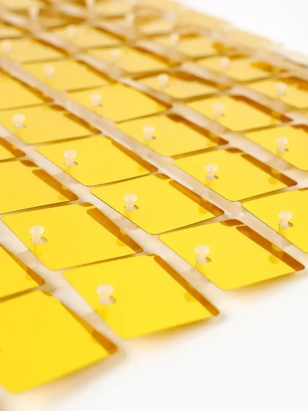 Панель с пайетками для фотозоны 30&times;30 см золотая