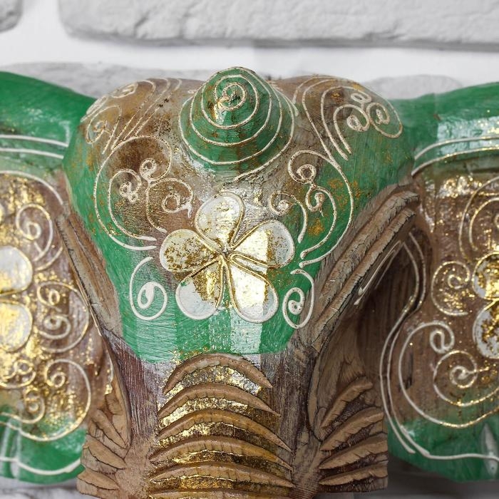 Сувенир дерево Сувенир дерево "Голова слона" 28х26х10,5 см