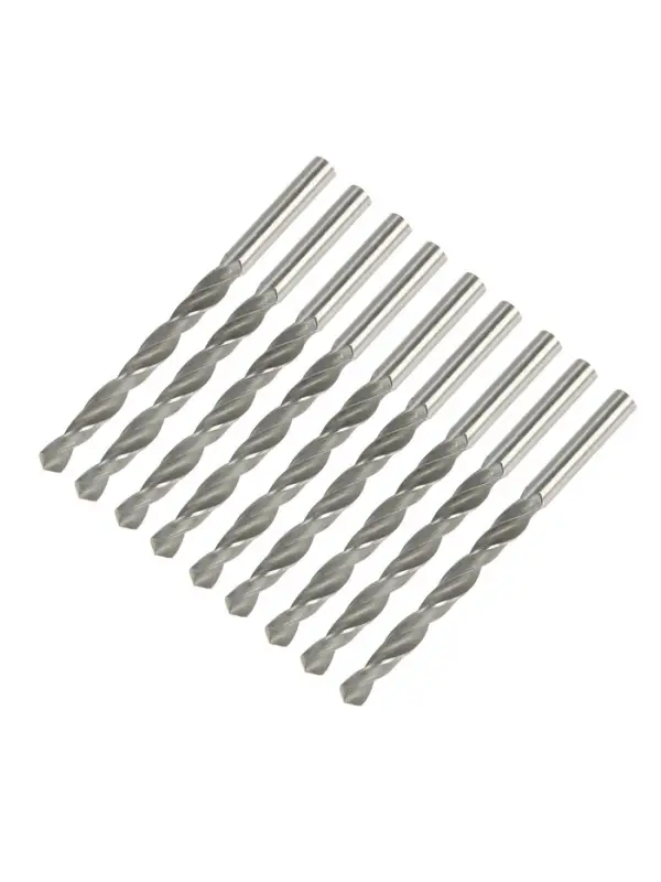 Сверло по металлу ТУНДРА, HSS, цилиндрический хвостовик, 6.5&times;100 мм, 10 шт.