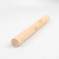 Палка-основа для макраме деревянная, без покрытия, d=2.2×20 см