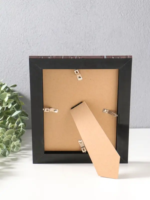 Фоторамка пластик 15х20 см "Моррис" тёмно-коричневый 23х18х2 см