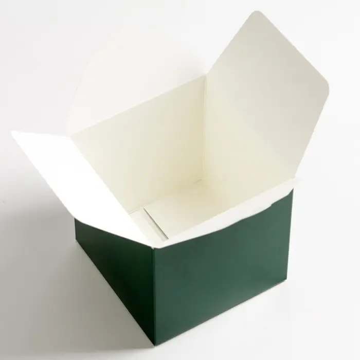 Коробка складная изумрудная, 10×10×10 см Коробка складная изумрудная, 10×10×10 см