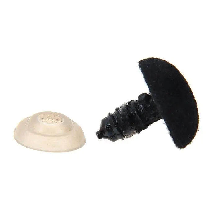 Носик винтовой с заглушкой, ворсистый, набор 2 шт., размер 1 шт. 2×1.5 см