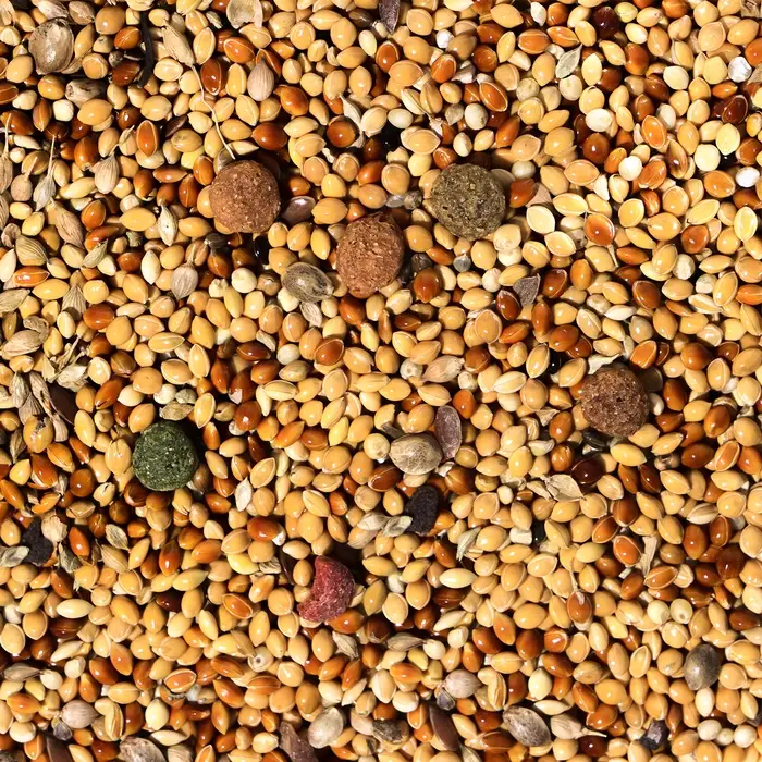 Корм "Верные друзья" для мелких и средних попугаев, 500 г