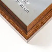 Фоторамка пластик 20х25 см "Прованс" бежево-коричневый 29х23,7х3 см