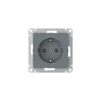 ATLASDESIGN РОЗЕТКА с заземлением, 16А, быстрозажимные клеммы, ГРИФЕЛЬ
