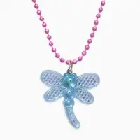 Набор детских украшений &laquo;Выбражулька. Стрекоза&raquo;, 2 предмета: кулон, пусеты, голубой