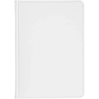 Ежедневник недатированный белый,А5,145х205мм,136л, Sidney NEBRASKA 3-128/06