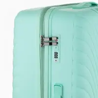 Чемодан на колёсах, 28", кодовый замок, 47&times;28&times;75 см, зелёный