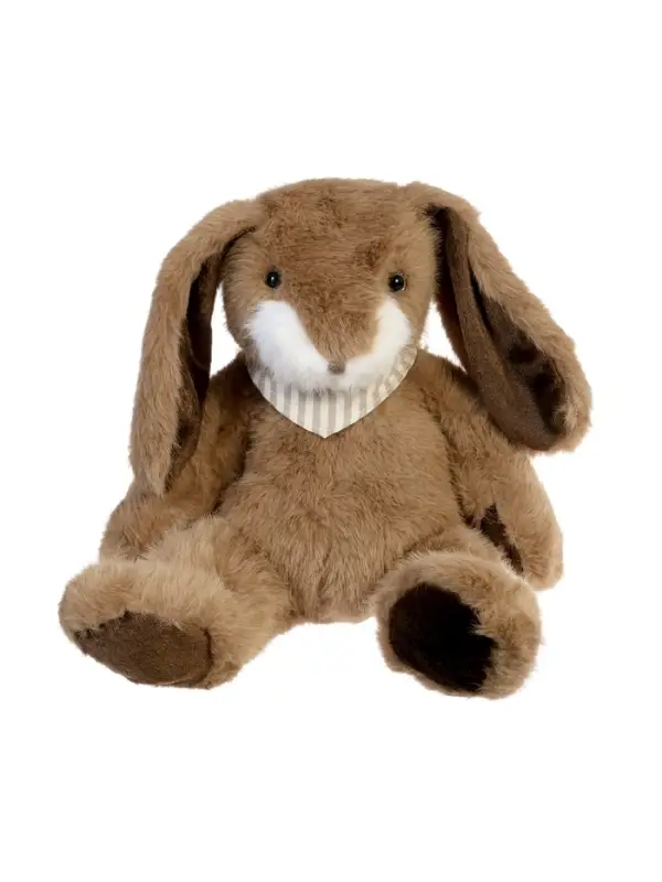 Мягкая игрушка Мягкая игрушка "Зайчик" бежевый в косынке, 23 см