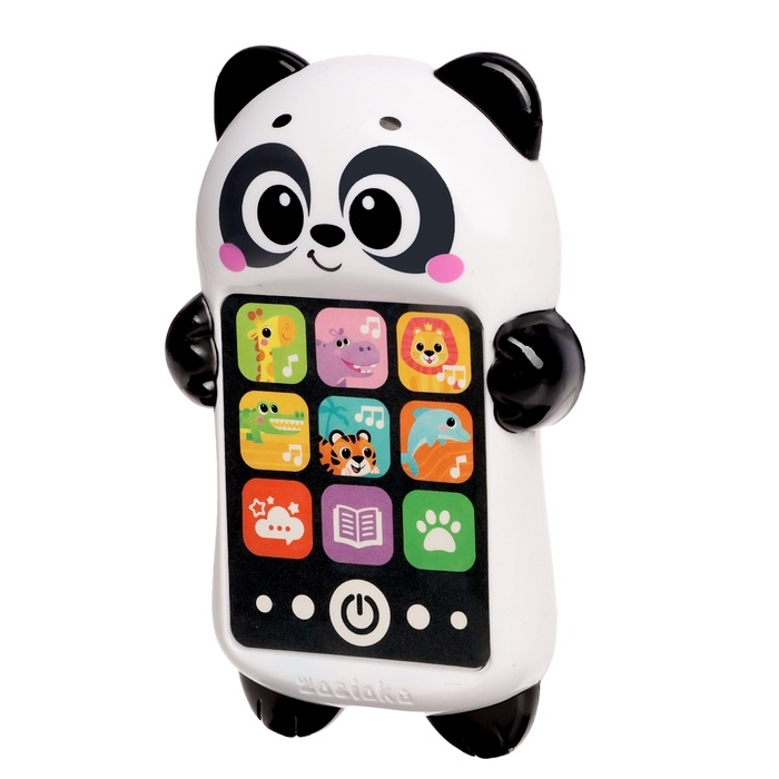 Музыкальный детский телефон &laquo;Весёлая панда&raquo;, русская озвучка