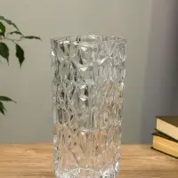 Ваза для цветов &laquo;Эдисон&raquo;, лучики, 29&times;12 см, стекло, прозрачная