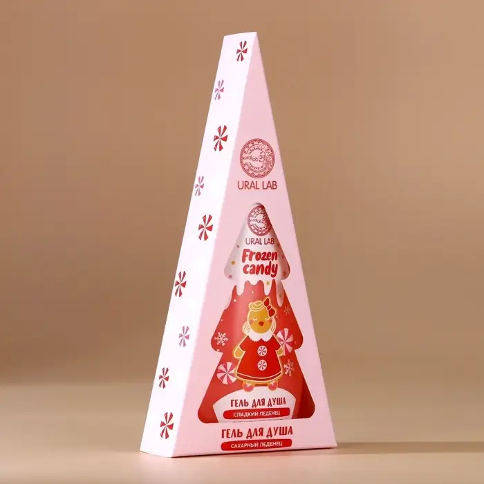 Гель для душа в коробке, 200 мл, аромат сладкого леденца, URAL LAB