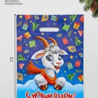 Пакет &laquo;Гришка&raquo; полиэтиленовый с вырубной ручкой, 30&times;40 см, 35 мкм