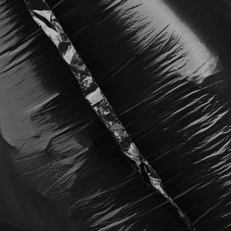 Мешки для мусора ПВД 180л 30мкм 50шт/уп черные 90x110см