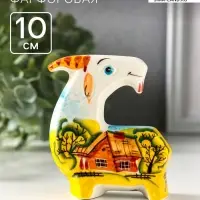 Статуэтка фарфоровая &laquo;Фигурка: Коза Лето&raquo;, авторская роспись, 10 см