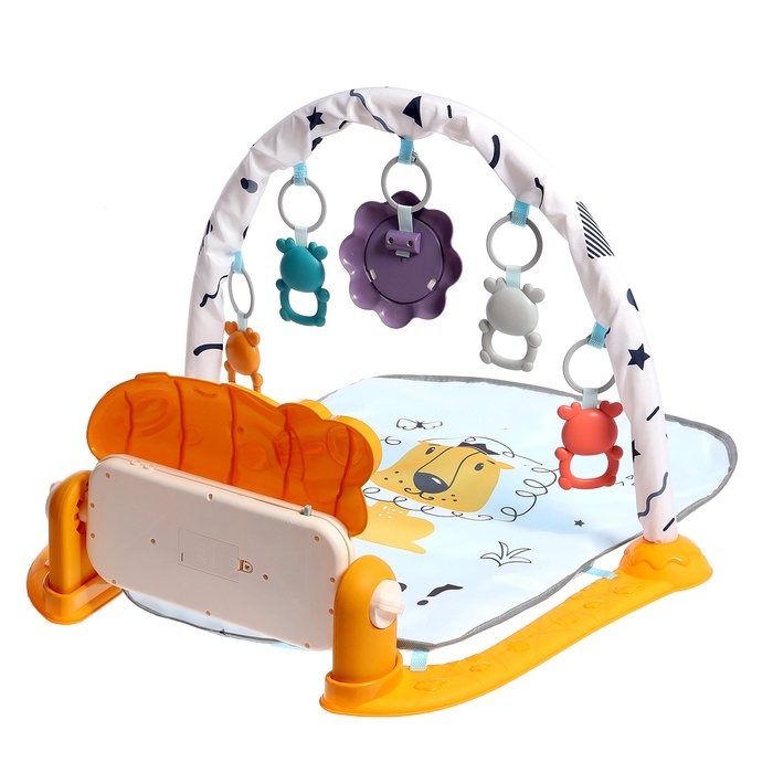 Развивающий коврик «Лёвушка», световые, звуковые эффекты Развивающий коврик «Лёвушка», световые, звуковые эффекты