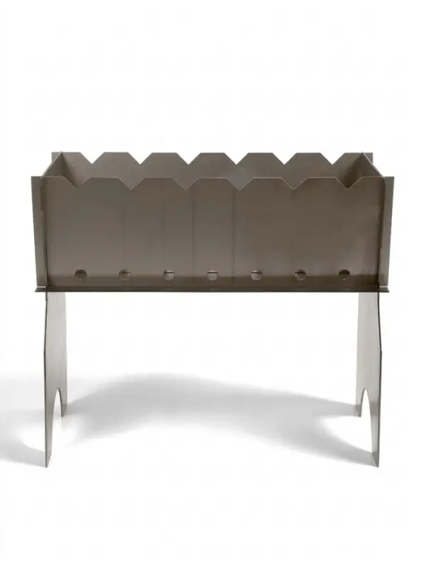 Мангал разборный &laquo;Турист&raquo;, 43&times;25&times;33 cм, сталь х/к 2 мм, в сумке