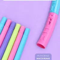 Обруч массажный, d=61 см, разборный, детский, разноцветный