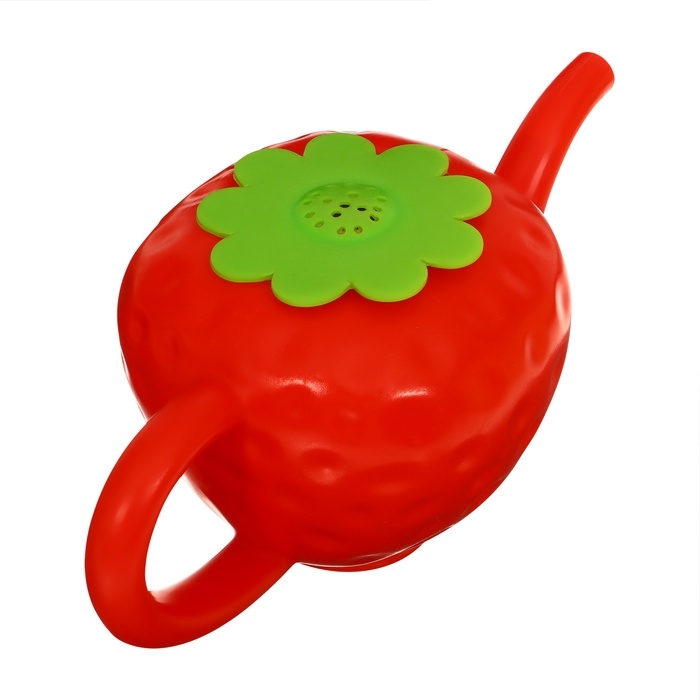 Лейка детская, 0.55 л, без рассеивателя, «Клубника»