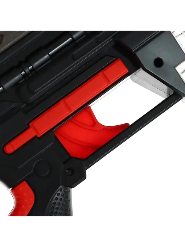 Автоматический бластер RAMPAGE, стреляет мягкими пулями, работает от батареек