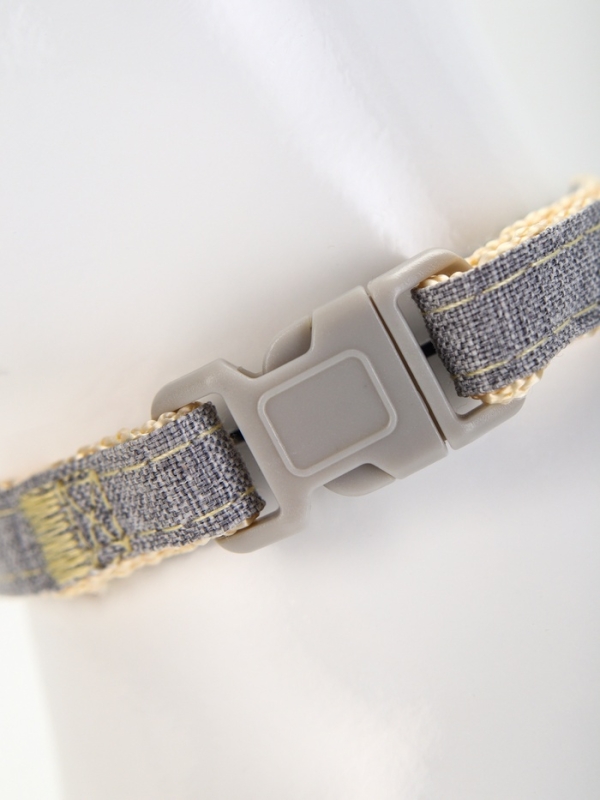 Комплект амуниции "Жаккард", поводок 120 х 1 см, серый