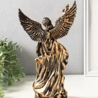 Фигура полистоун &laquo;Архангел Михаил&raquo;, 30&times;17&times;10 см, под золото