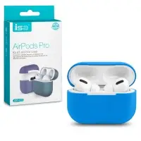 Чехол Apods Pro Silicon Case ISA Blue