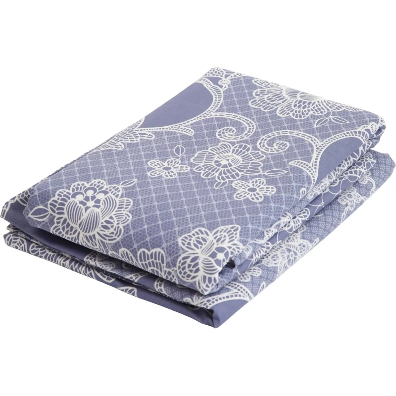 Постельное белье 1,5сп бязь набивная 120г/м2 (нав.70х70 2шт.), Мадлен