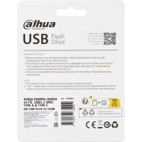 Флеш-память Dahua 64 ГБ, USB3.2 Gen1 Type A и Type C DHI-USB-P629-32-64GB