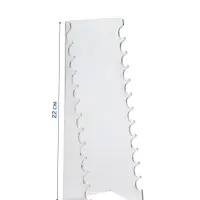 Подставка под ручки на 12 шт., 7&times;7&times;22 см, оргстекло 2 мм