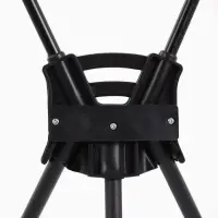 Стойка-стенд рекламный "Паук" для баннера 80х180 см, цвет чёрный