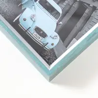 Фоторамка пластик формат А4 "Данте" голубая лагуна 31х21,8х2,5 см