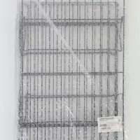 Решётка для глазирования и остывания выпечки 3-х ярусная, 40.5&times;22 см, чёрная