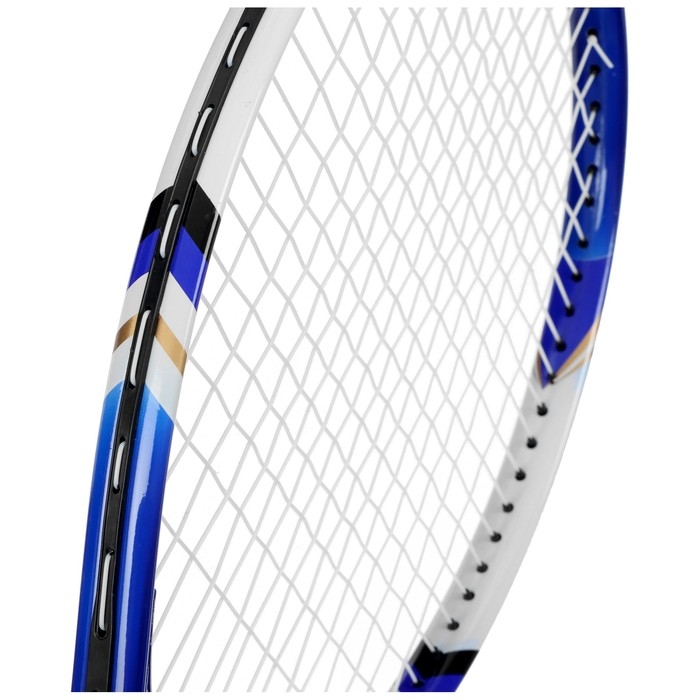 Ракетка для большого тенниса тренировочная, в чехле, цвет синий Ракетка для большого тенниса тренировочная, в чехле, цвет синий
