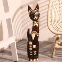 Сувенир дерево "Кошка" 60 см