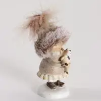 Фигурка &laquo;Малышка с лосиком&raquo;, 6&times;5&times;13 см