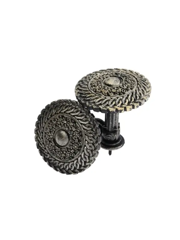 Держатель для штор CAPPIO KS030, d=95 мм, цвет черное золото, 2 шт.