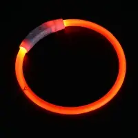 VETTA&nbsp;Ошейник&nbsp;светящийся&nbsp;с&nbsp;USB&nbsp;зарядкой,&nbsp;поливинилхлорид,&nbsp;ABS&nbsp;пластик,&nbsp;52,5 см