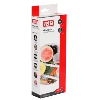 Набор универсальных крышек тм VETTA, 6шт, размеры от 6,5см до 19см, силикон, 3 цвета