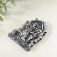 Магнит "Охотник с луком (барельеф)" 8 см